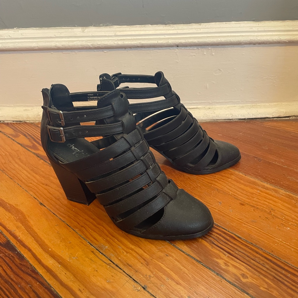Caged Booties